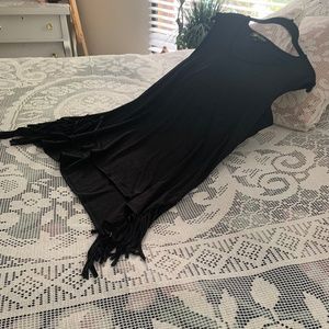 FRINGED TUNIC TOP